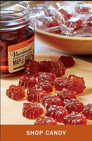 Shop Candy. Maple Hard Candy Leaves, 12 Ounce Bag