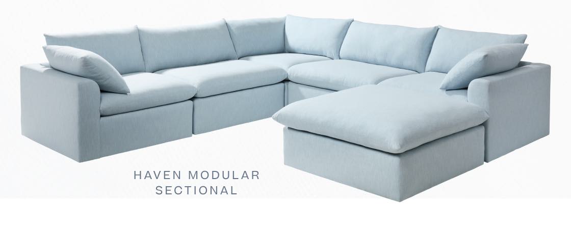 Haven Modular Comfort Arm Sectional