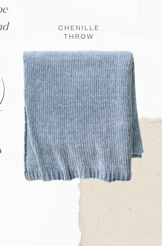 Chenille Throw