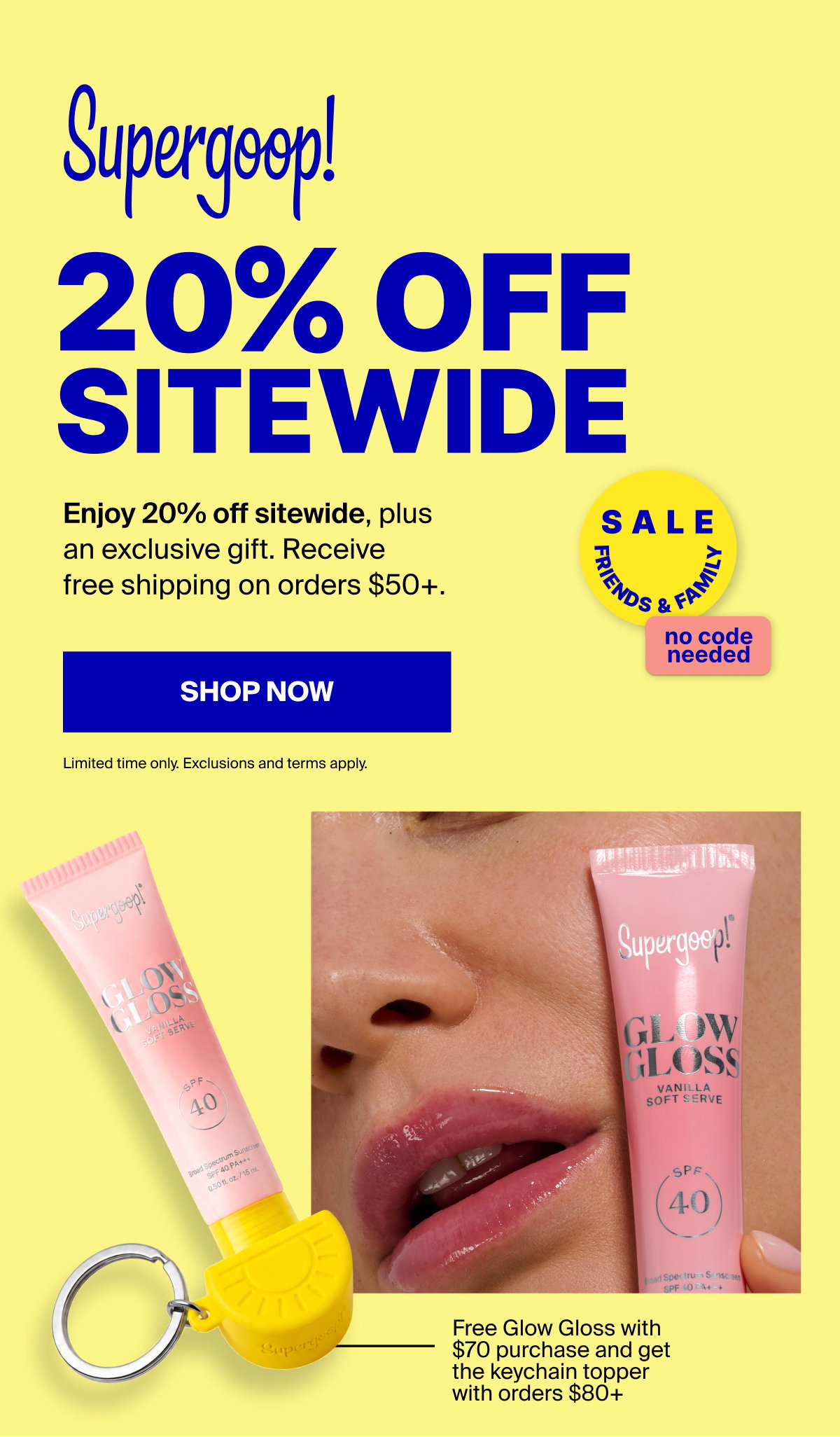 20% Off Sitewide