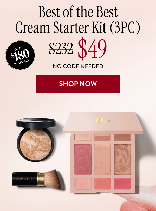 Best of the Best Cream Starter Kit (3PC) | Shop Now