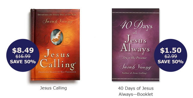 Jesus Calling | 40 Days of Jesus Always—Booklet