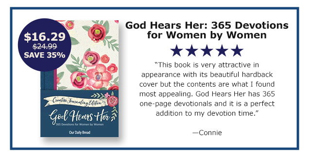 God Hears Her: 365 Devotions for Women by Women