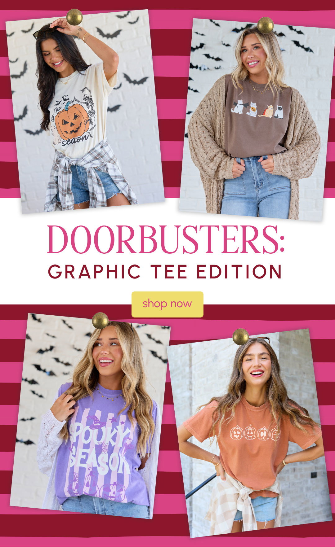Doorbusters: Graphic Tee Edition