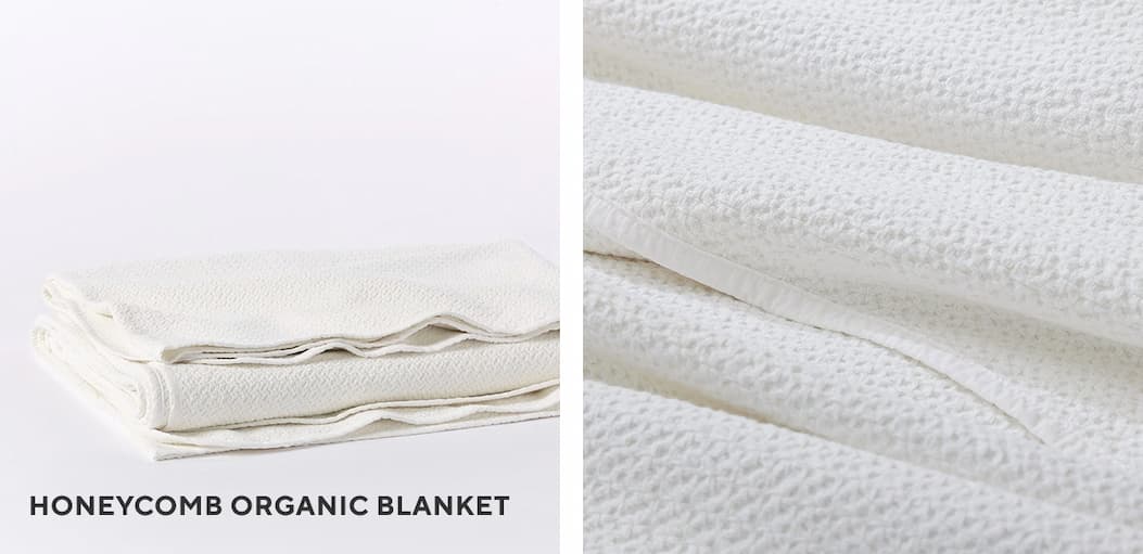 Honeucomb Organic Blanket