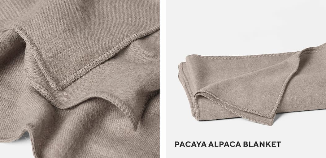 Pacaya Alpaca Blanket