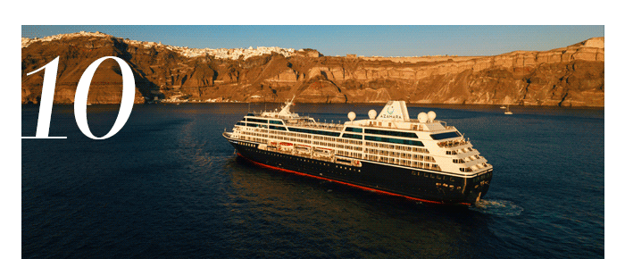 10. Azamara Cruises