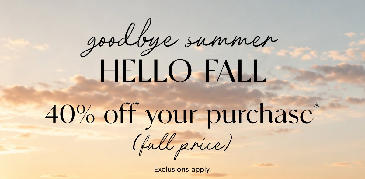 Hello fall