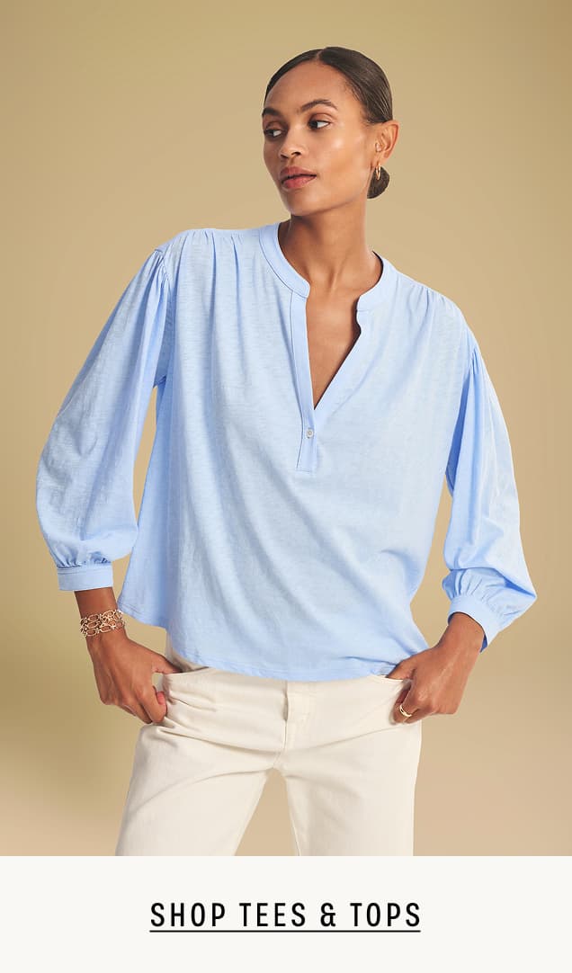 Image of model wearing Estina in White.