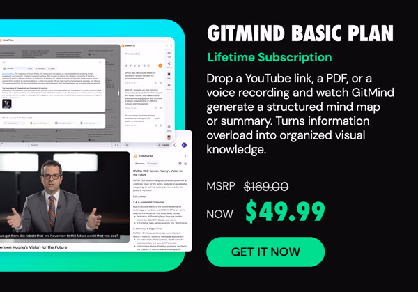 GitMind Basic Plan: Lifetime Subscription