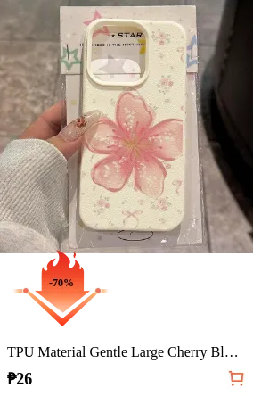 TPU Material Gentle Large Cherry...