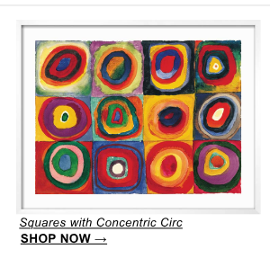 Squares with Concentric Circ