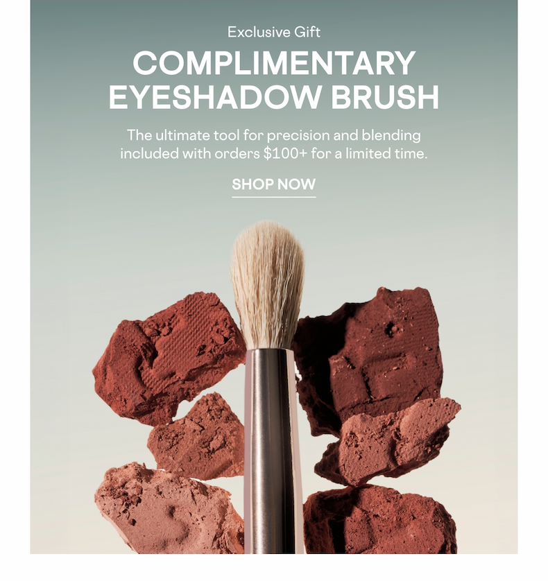 Complimentary Eyeshadow Brush