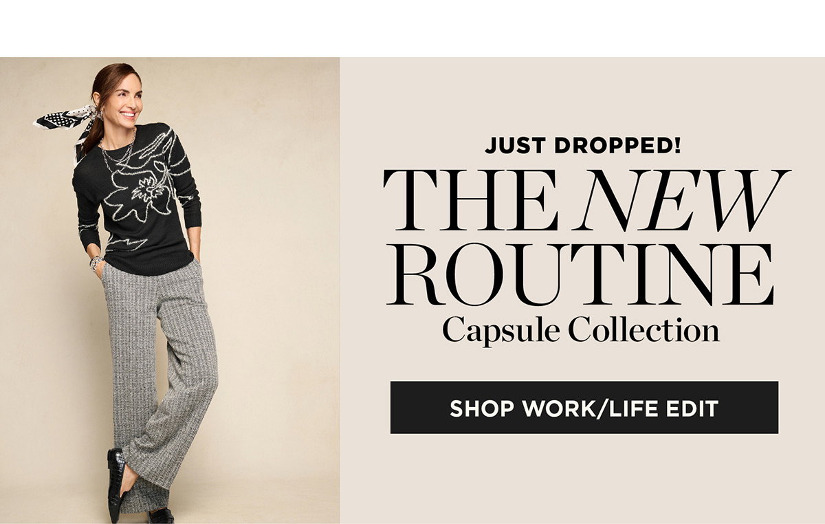The New Routine Capsule Collection | Shop Work/Life Edit