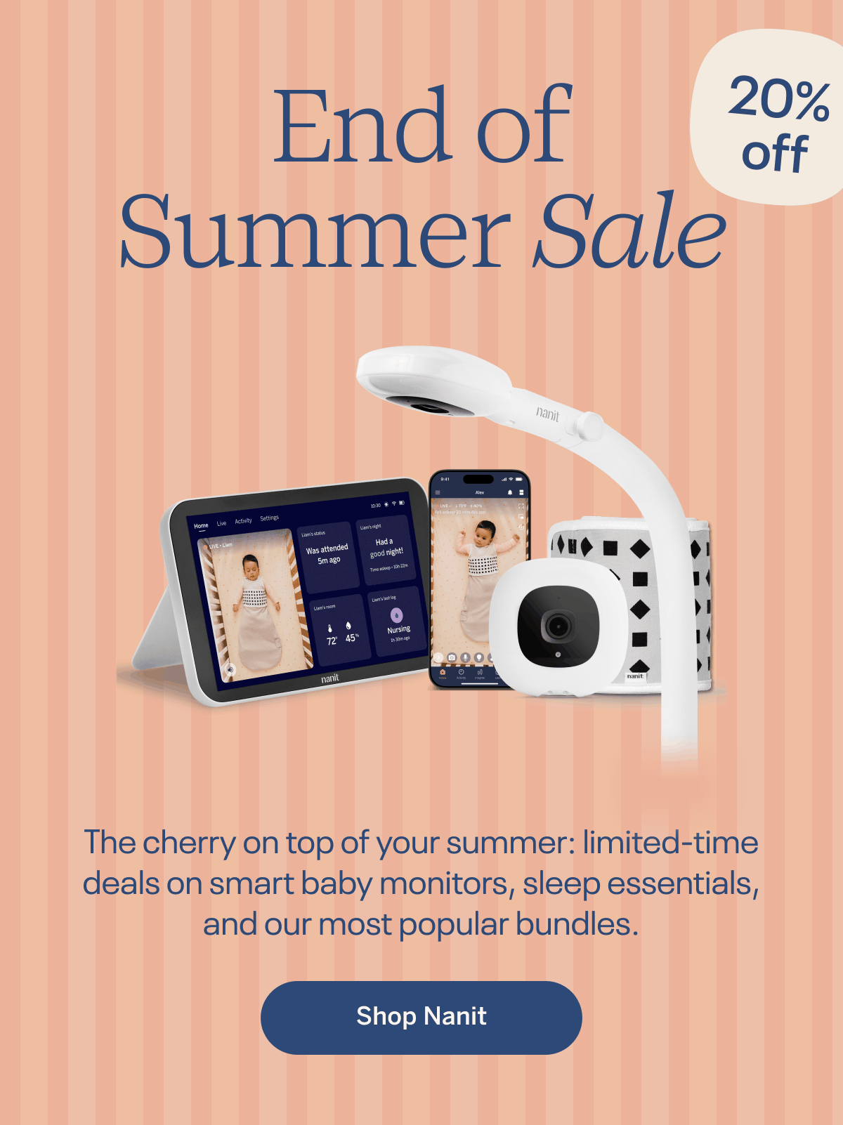 20% off: End of Summer Sale