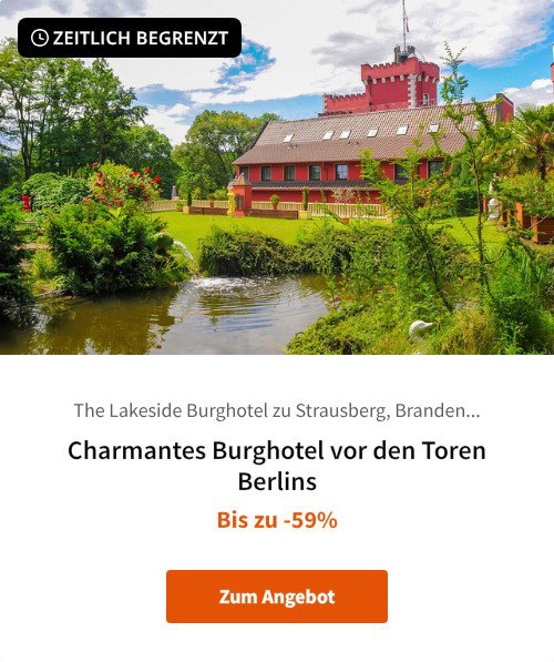 Charmantes Burghotel vor den Toren Berlins