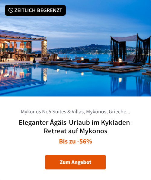 Eleganter Ägäis-Urlaub im Kykladen-Retreat auf Mykonos