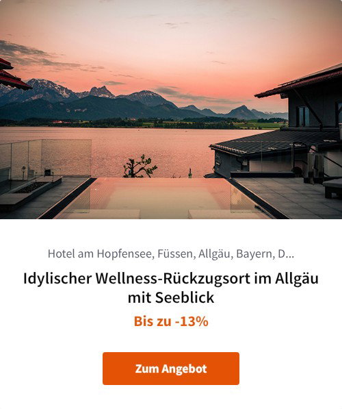 Idylischer Wellness-Rückzugsort im Allgäu mit Seeblick