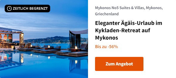 Eleganter Ägäis-Urlaub im Kykladen-Retreat auf Mykonos