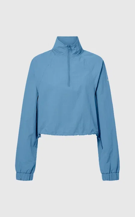 cropped 1/4 zip alumni pullover