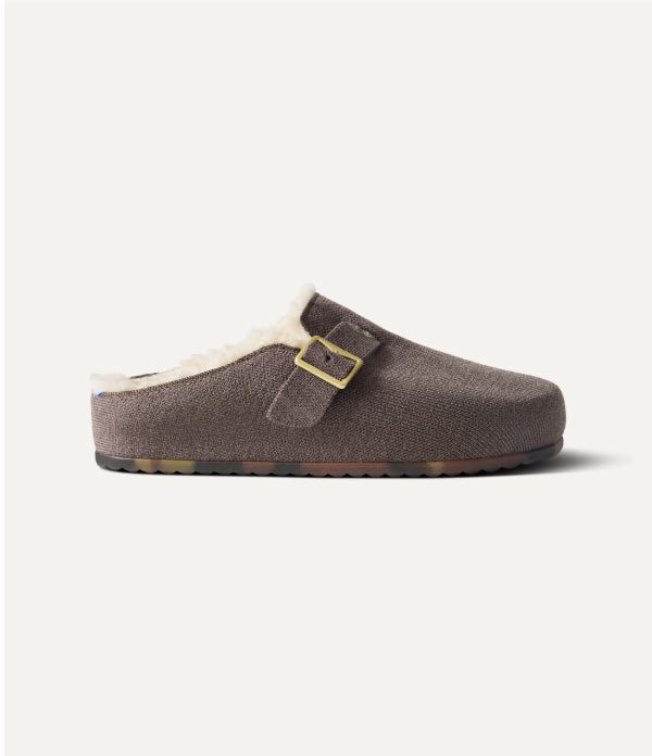 The Teddy Buckle Clog Porcini