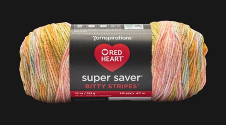 Red Heart Super Saver Bitty Stripes