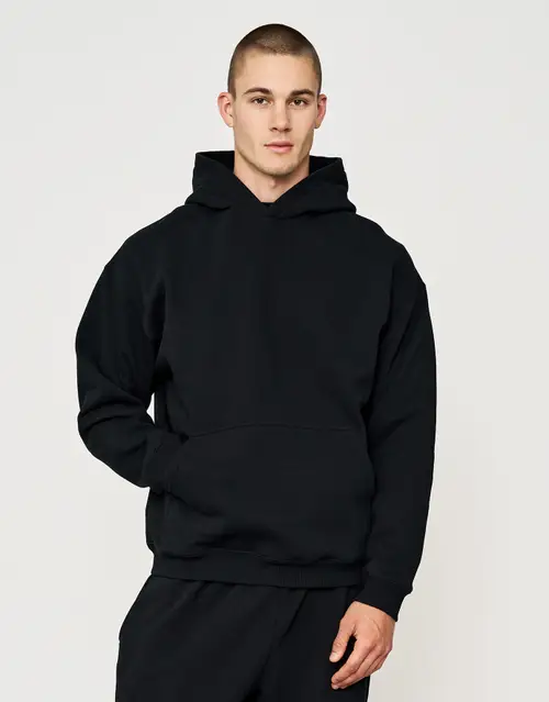 Oversized Heavyweight Plain Hoodie