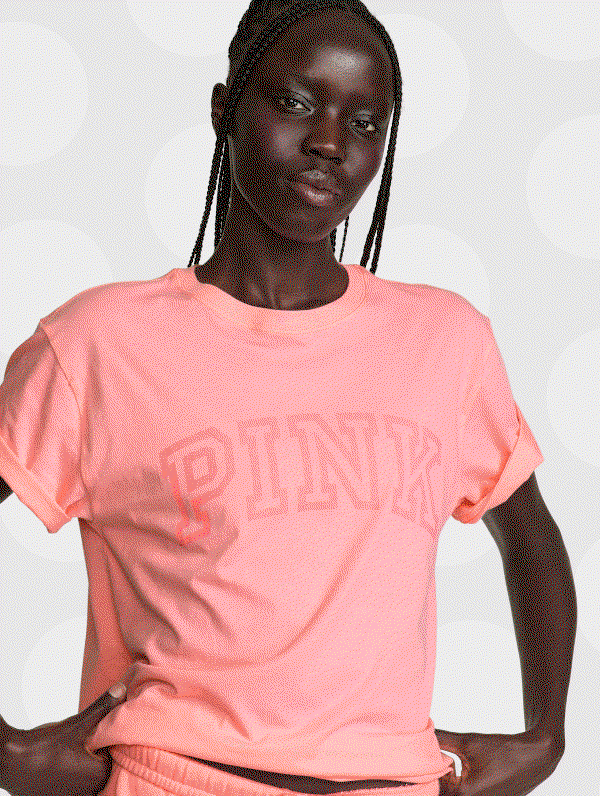 [Limited Time] $25 Tees & Shorts Stock up on our most-loved essentials. Orig. up to $39.95. Select styles. Excludes Victoria’s Secret, third-party styles including collaborations, and clearance. Priced as marked. Shop Now >