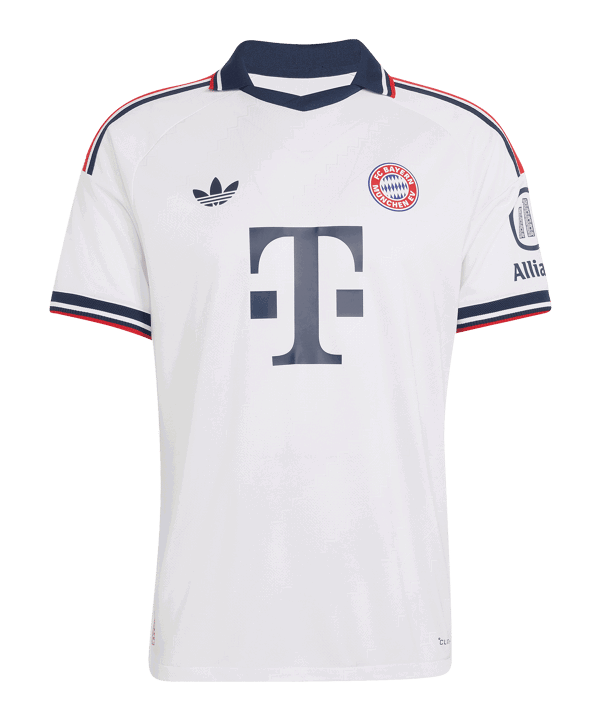 adidas FC Bayern München Authentic Trikot Away 2026/2027 Weiß