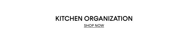 Kitchen Organizers
