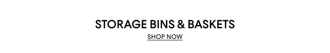 Storage Bines & Baskets
