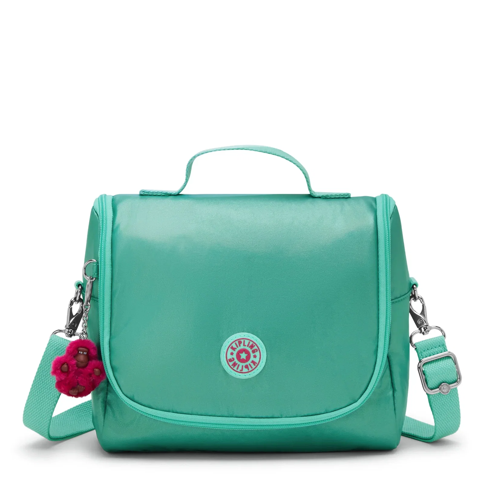 New Kichirou Metallic Lunch Bag-Oasis Mint Metallic