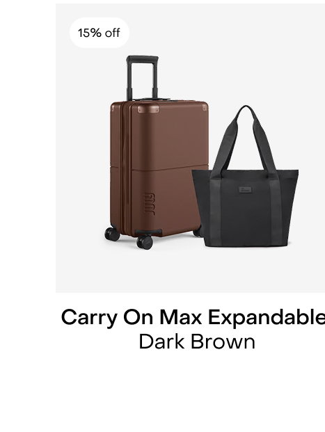 Carry On Max Expandable  Dark Brown 
