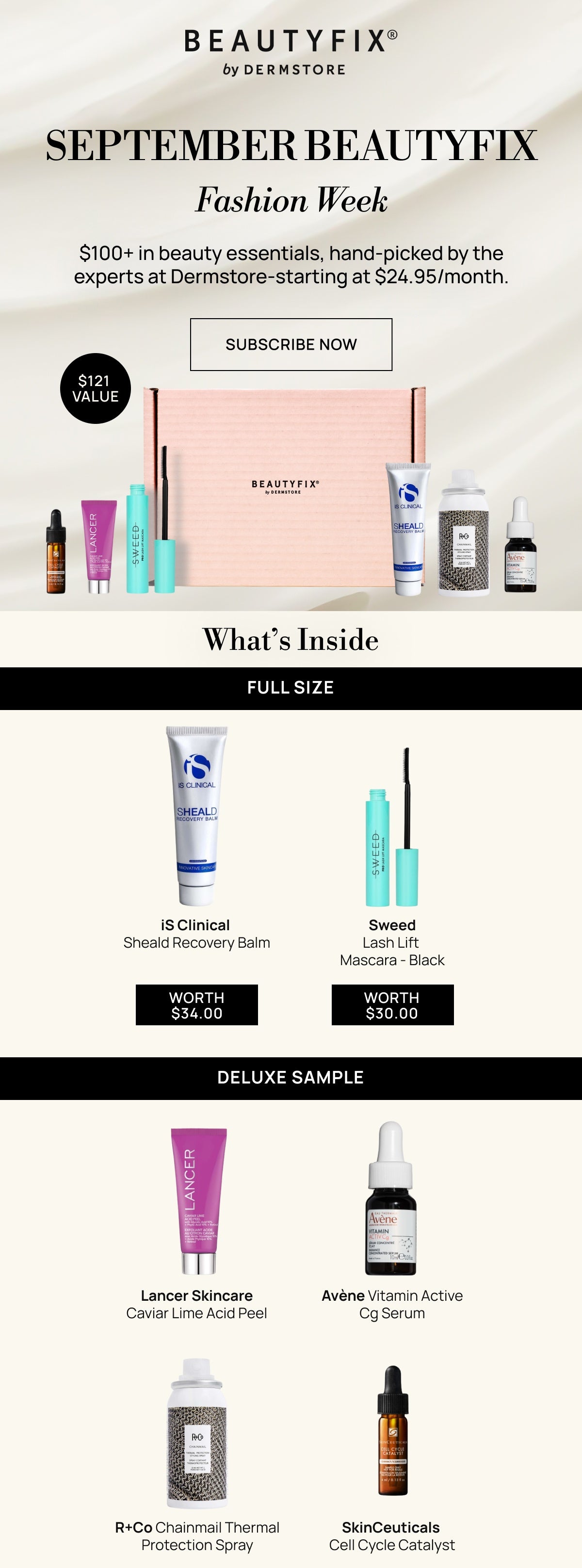 BeautyFIX - Conscious Beauty: $126+ Value