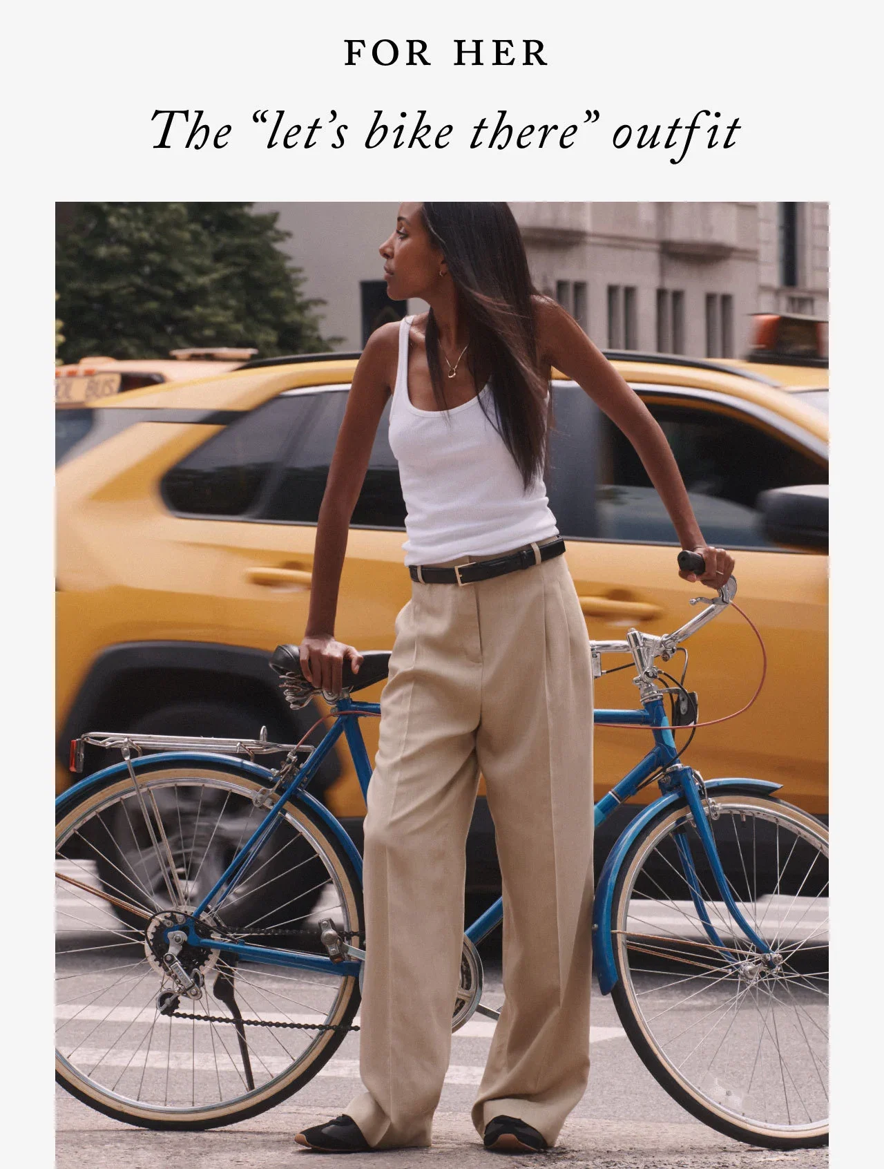 For Her - The 'let's bike there' outfit.