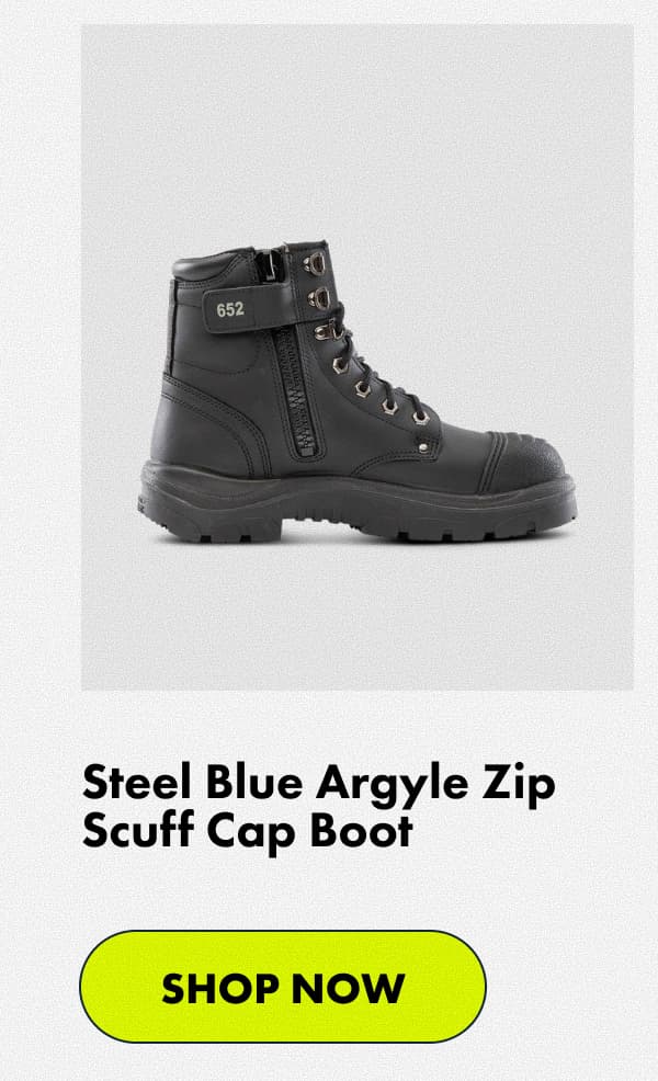 Steel Blue Argyle Zip Scuff Cap Boot | Shop now