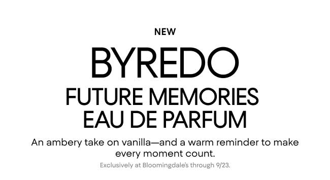 NEW Byredo
