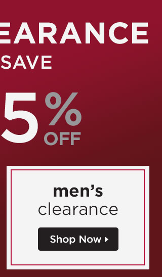 Shop Men's Clearance