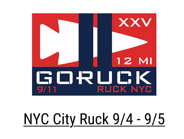 NYC RUCK 9/4-9/5