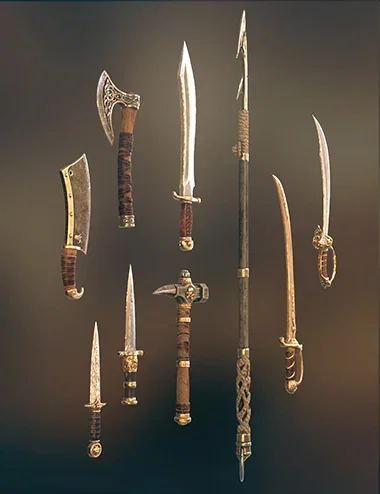 Polish Pirate Melee Weapons