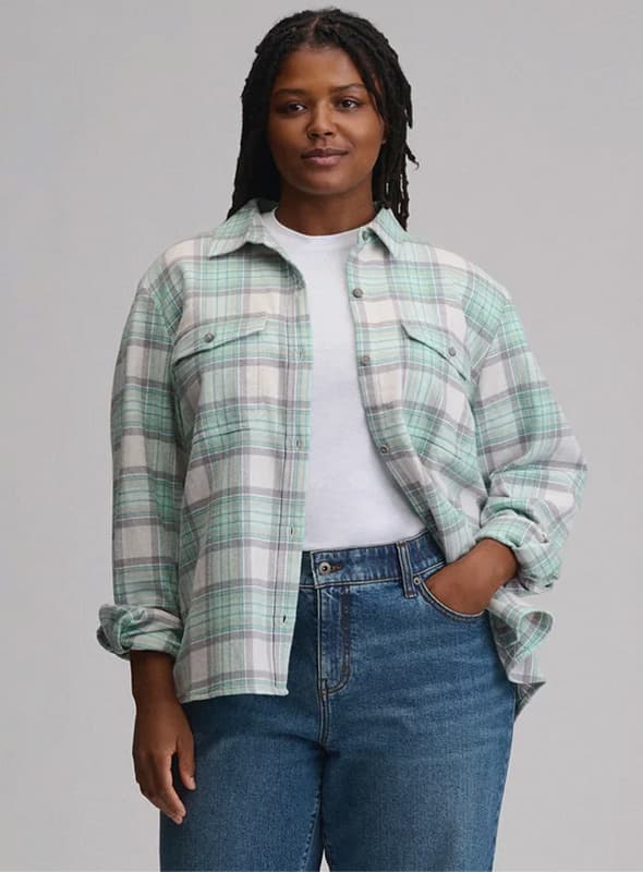 Women's Long-Sleeve Heritage Soft Classic Flannel Shirt