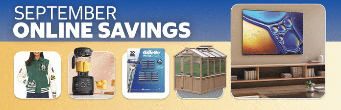 September Online Savings