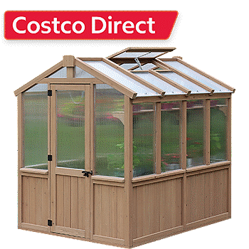 Yardistry 8' x 7' Greenhouse