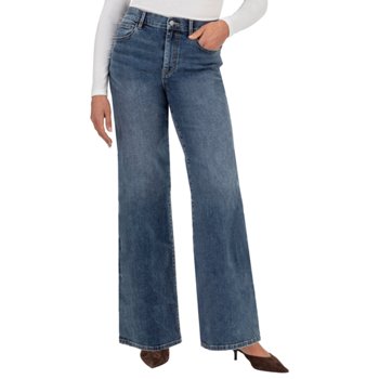 Well Worn Tapared Wide Leg Jean