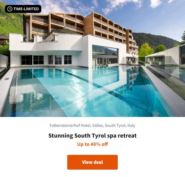 Stunning South Tyrol spa retreat