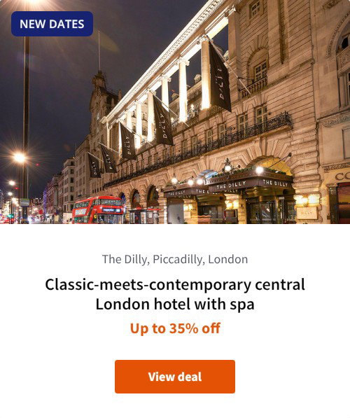 Classic-meets-contemporary central London hotel with spa