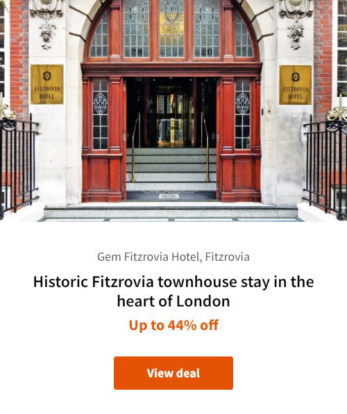 Historic Fitzrovia townhouse stay in the heart of London