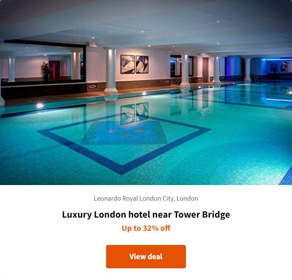 Luxury London hotel near Tower Bridge