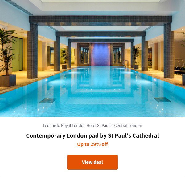 Contemporary London pad by St Paul's Cathedral