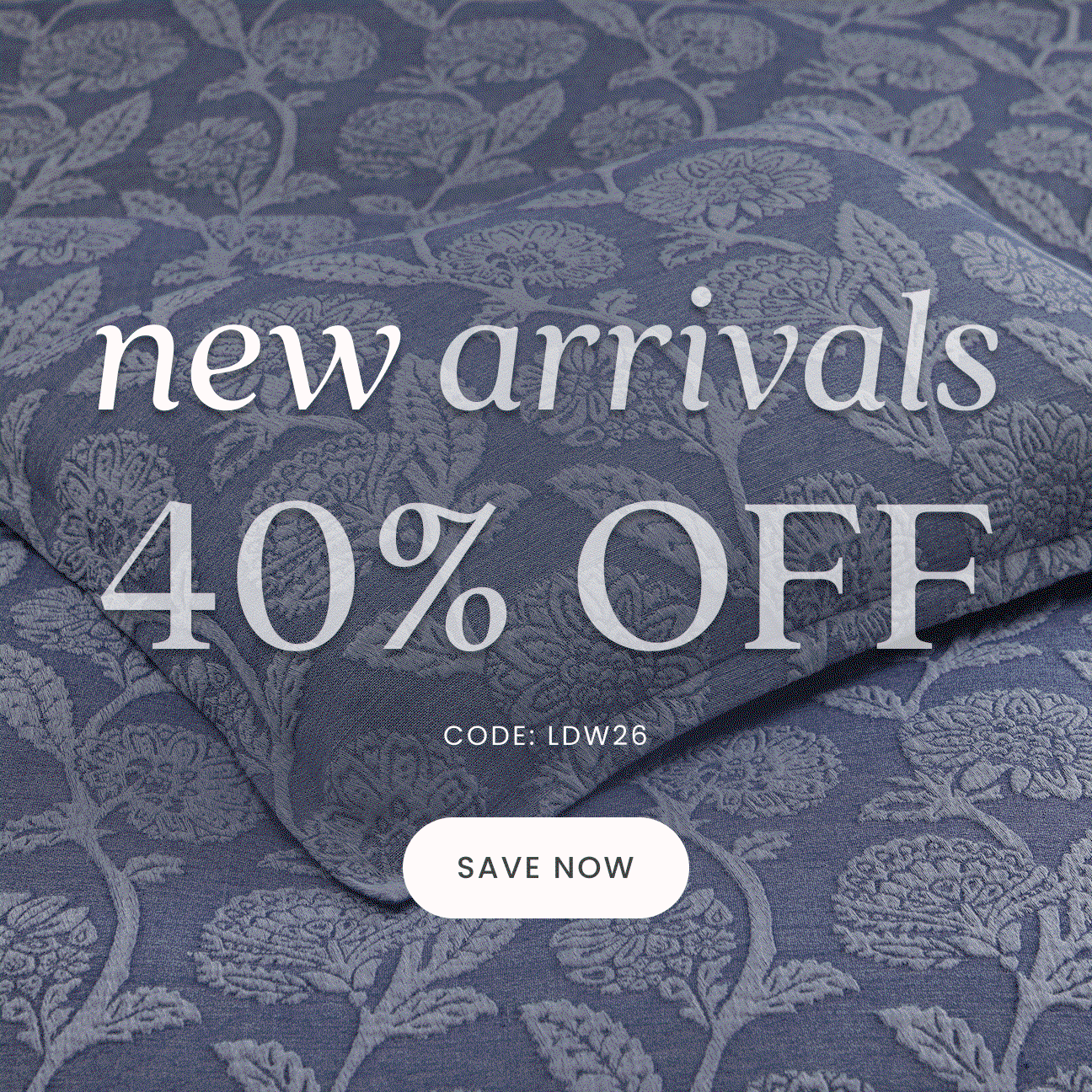 New & 40% Off, for Now